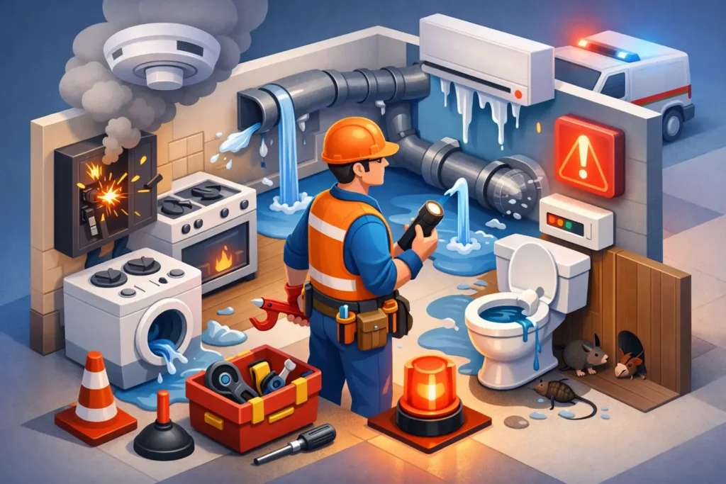9 Reasons to Call Emergency Maintenance