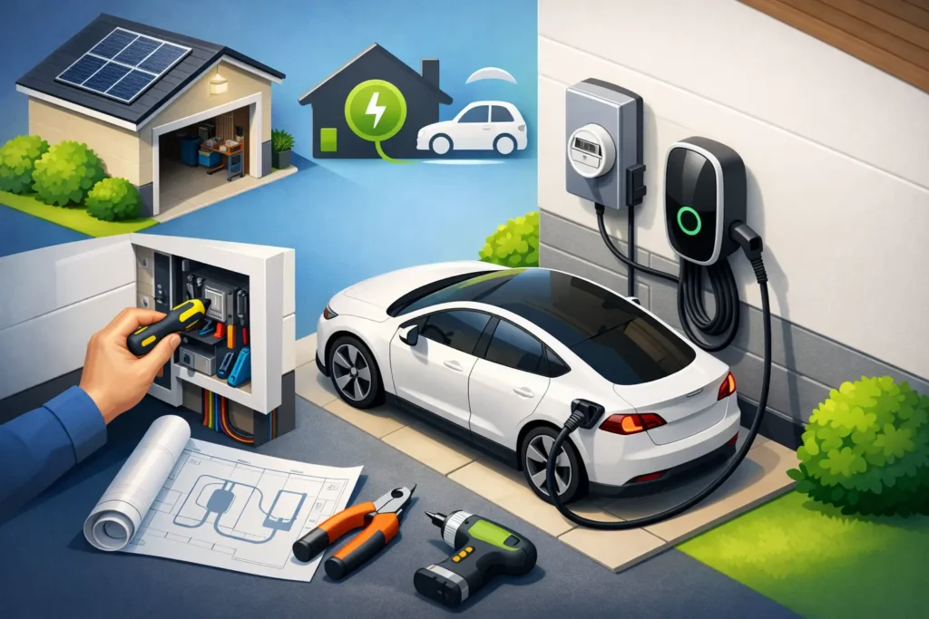 How to Install an EV Charger at Home