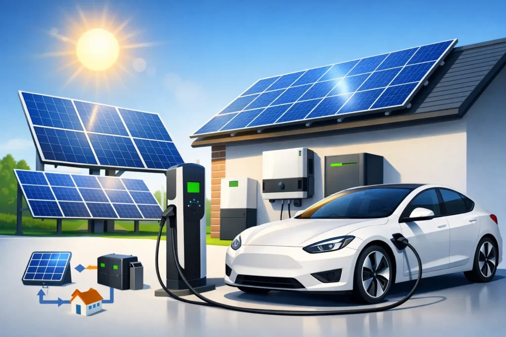 Solar Compatible EV Chargers Explained
