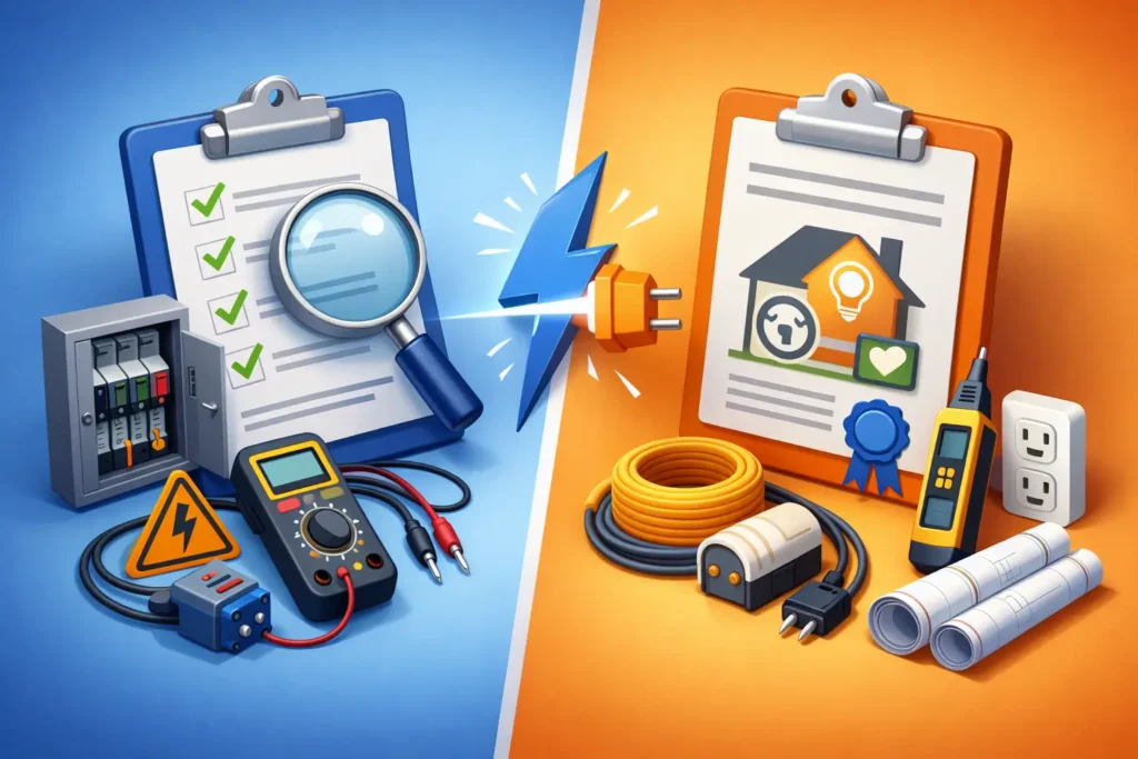 EICR vs Electrical Certificate Differences