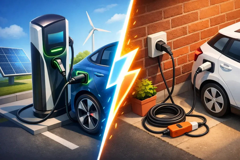 EV Charger vs Granny Charger: Which Wins?