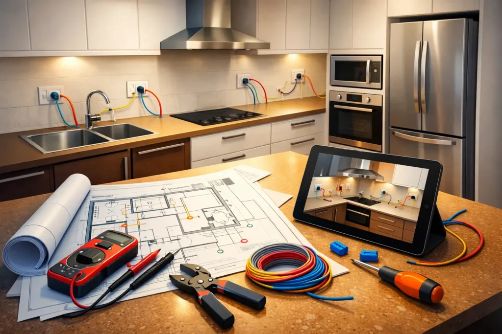 How to Plan Kitchen Electrics Before Fitting
