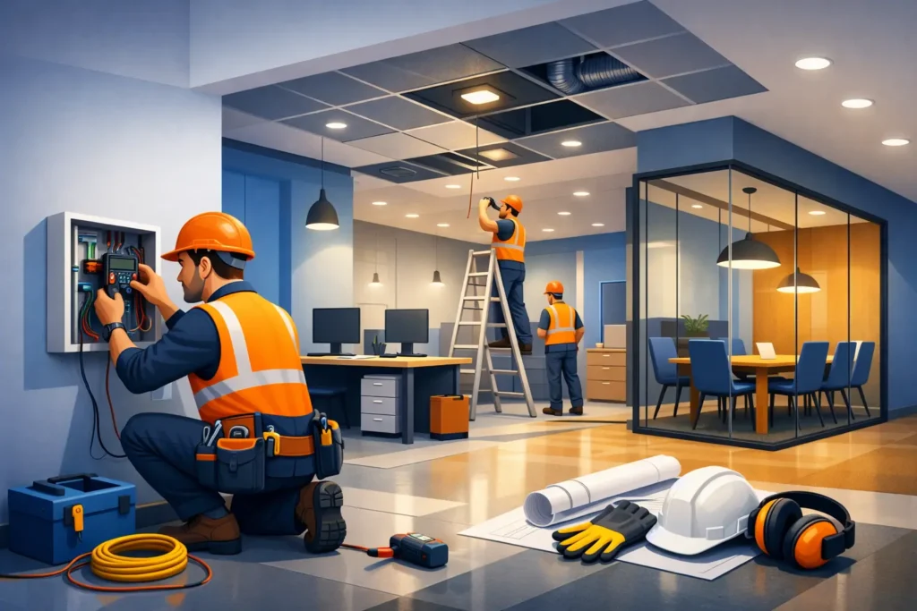 Commercial Electrician Bristol for Safe Fit-Outs