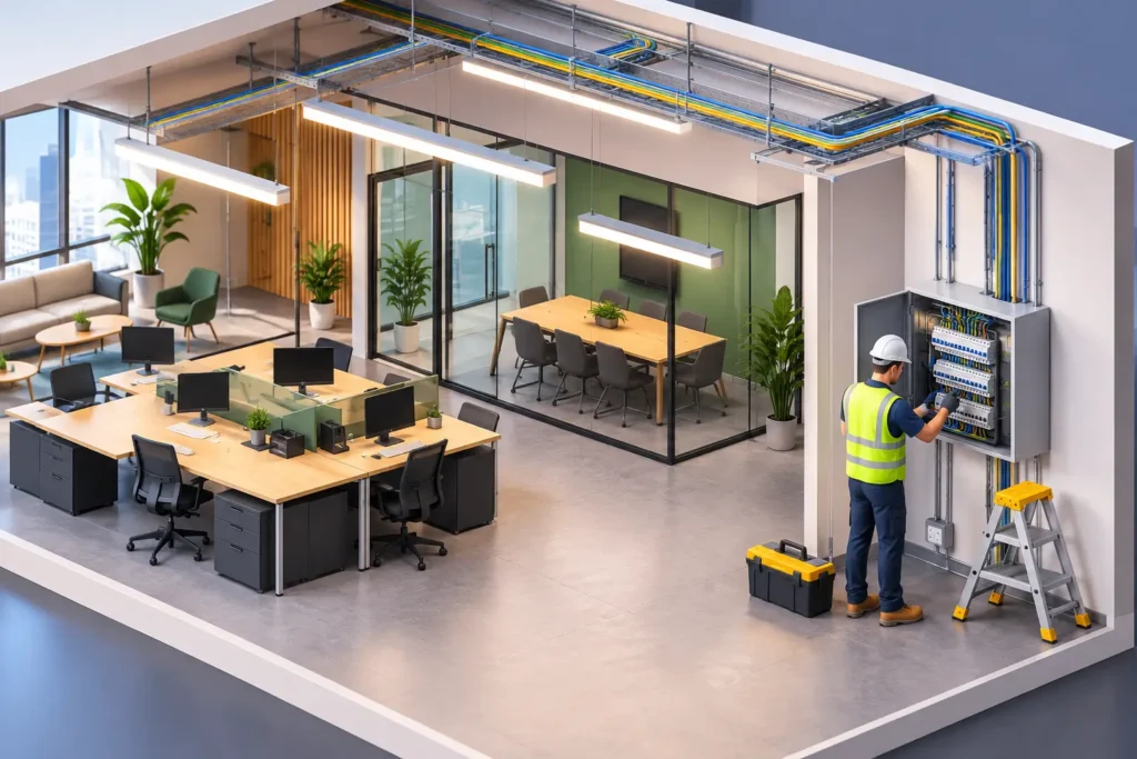 Commercial Fit Out Electrics Guide for Business