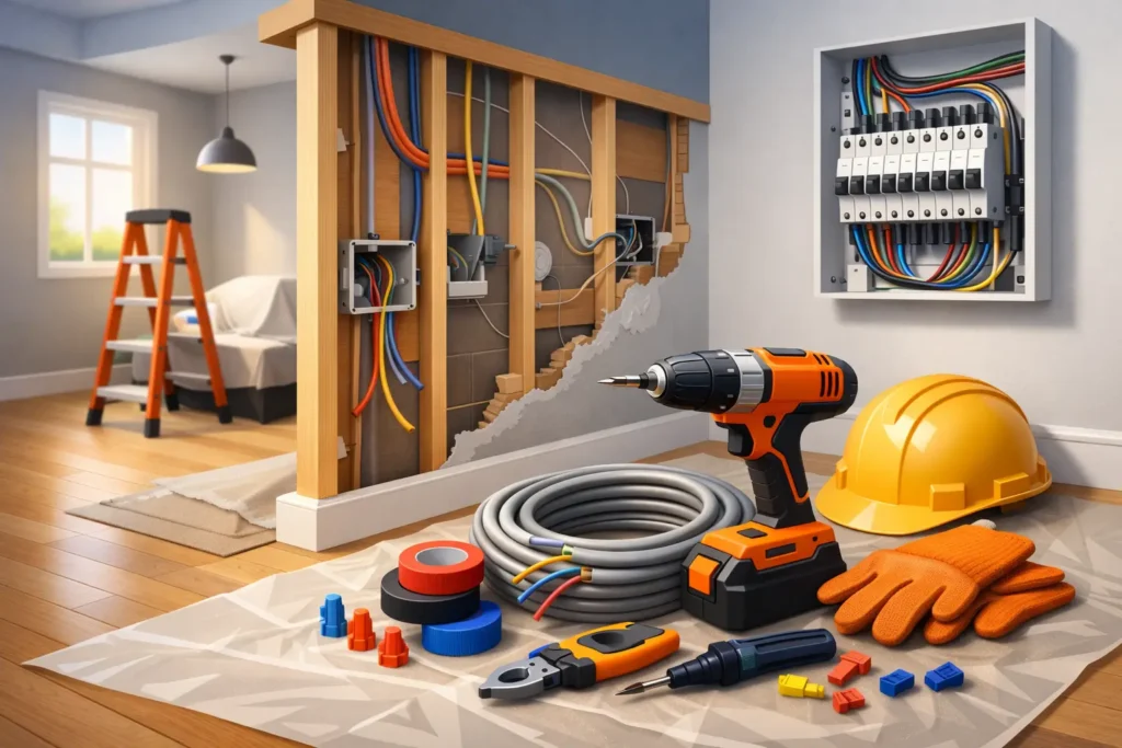 How to Prepare for Rewire Work in Your Home