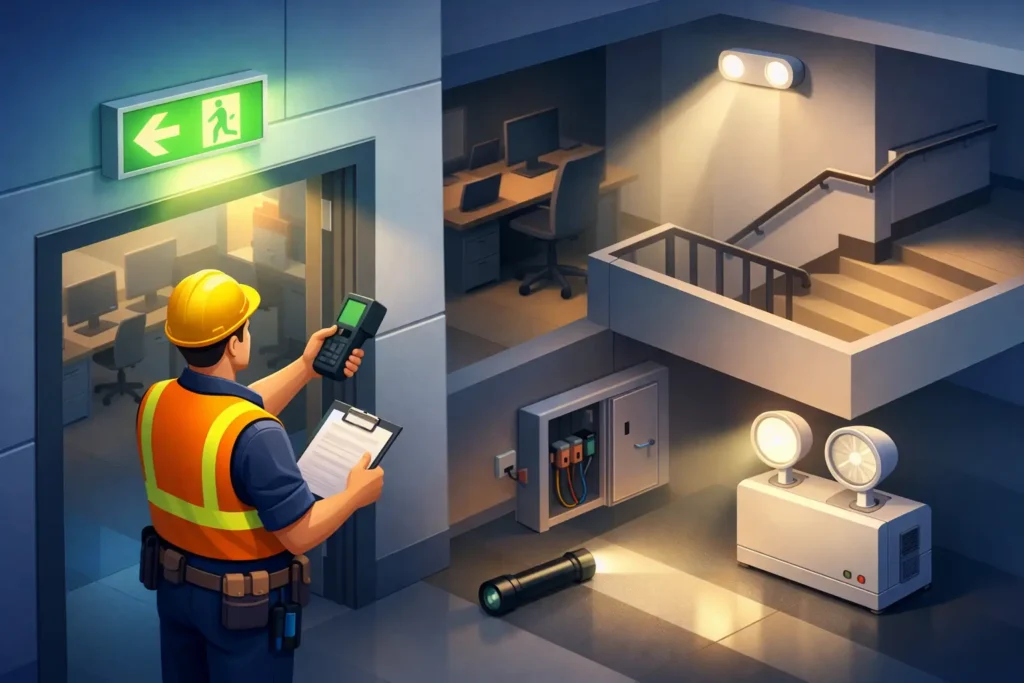 How to Test Emergency Lighting in Your Building