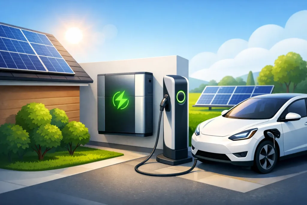 Is a Solar Battery With EV Charger Worth It?