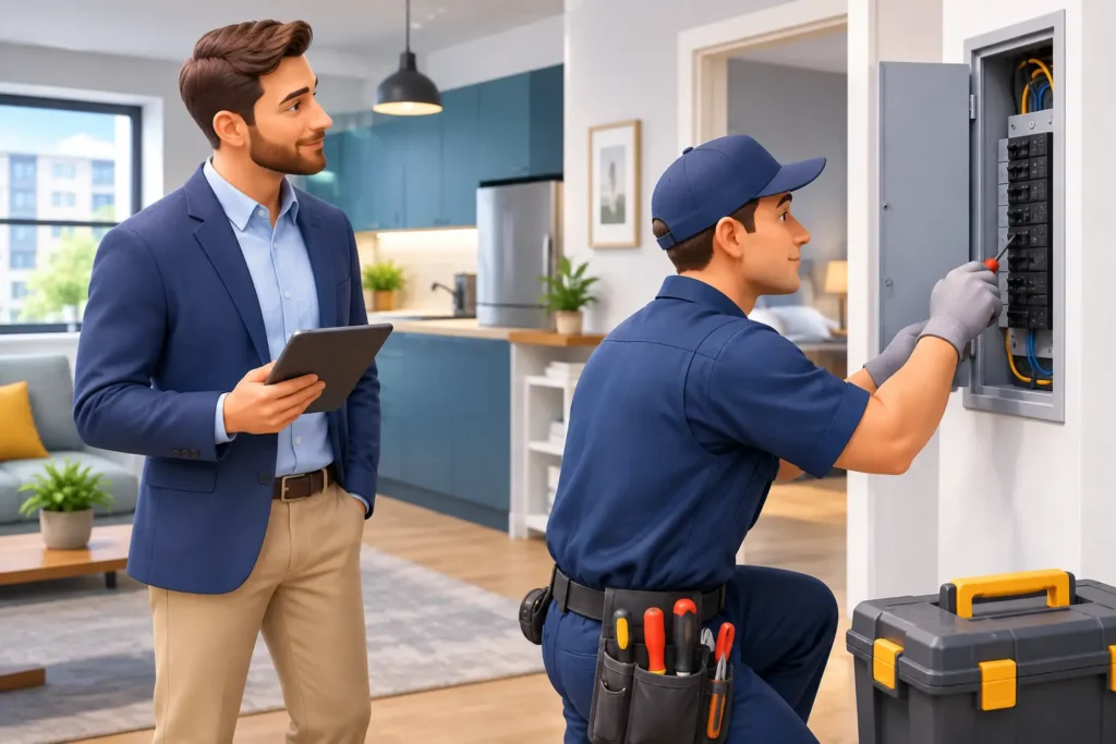 Can Landlords Use Any Electrician for Rental Work?
